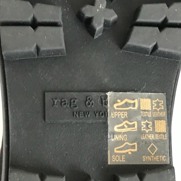 Rag & Bone Army Hiking Sneakers Boots Shoes Low Top Canvas Lace Up NWOT 38.5 - Picture 13 of 16